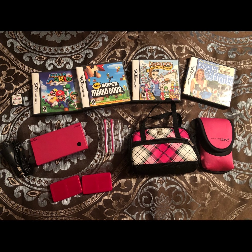 Hot Pink Nintendo DS